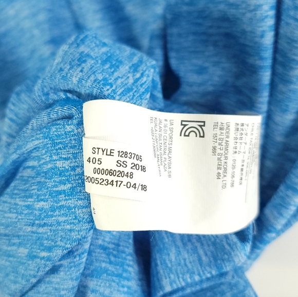 Under Armour Polo Shirt Men's 4XL Loose Blue White HeatGear 1283705 - Picture 8 of 12